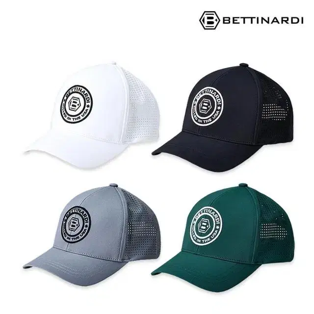 BETTINARDI 베티나르디 모자 CAP-PF-01 화이트